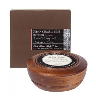 Bath House Scheerzeep Cuban Cedar & Lime